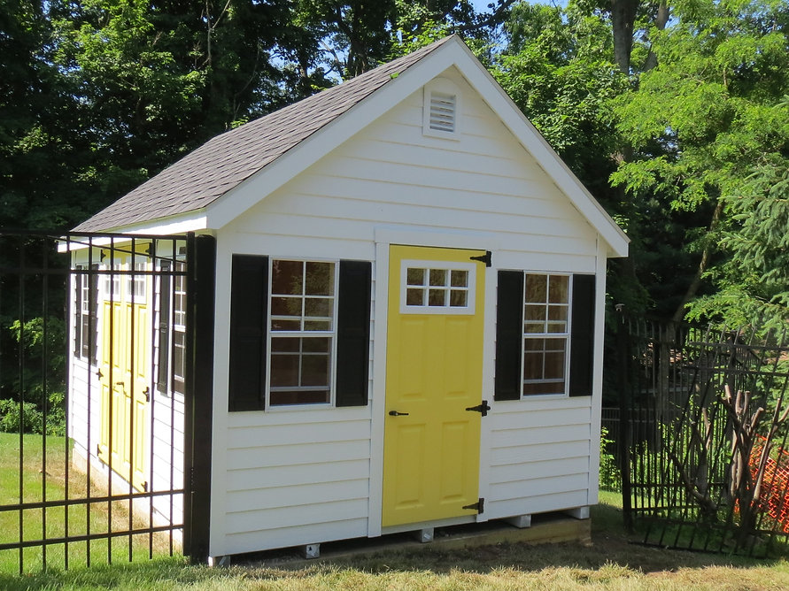 CC-126 Cape Code Shed Right Side View