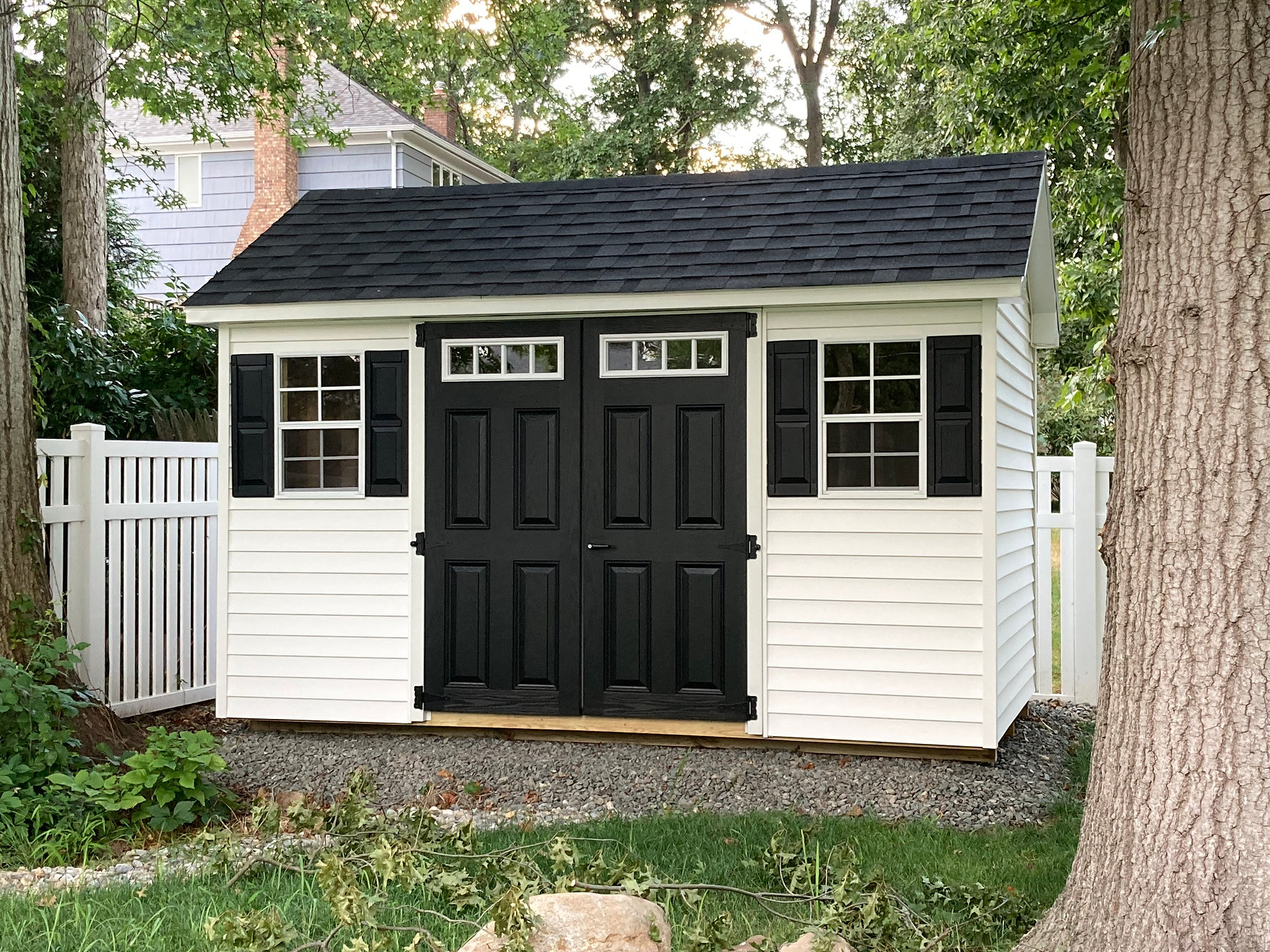 CC-132 Cape Code Shed Front View