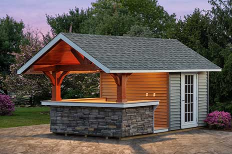 JMWW A-Frame Stone Front